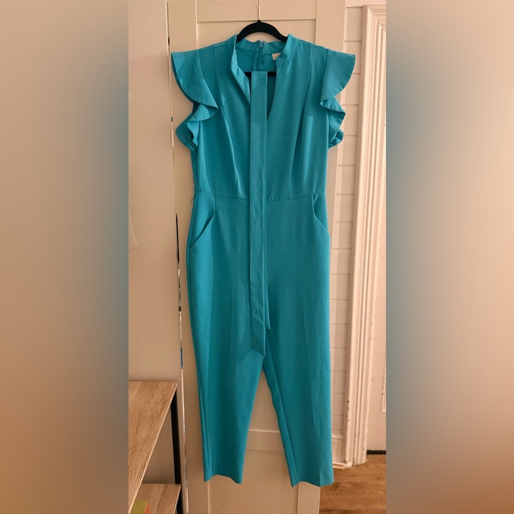 New York & Company Turquoise Blouse